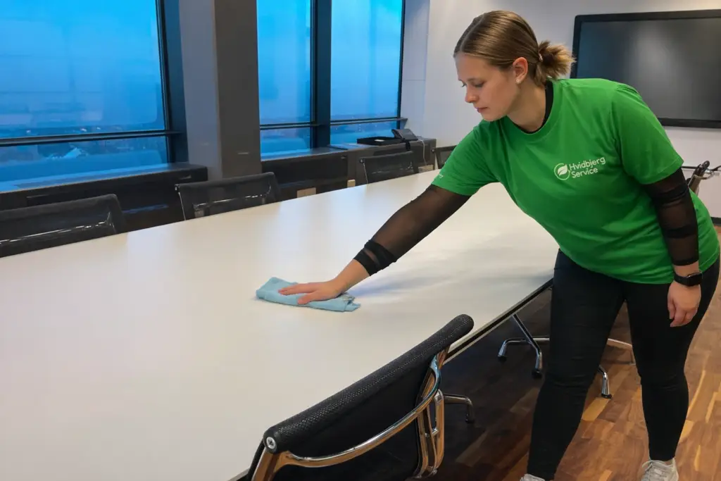 Rengøring af kontor